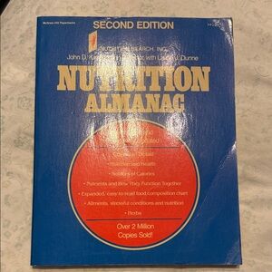 Nutrition Almanac Second Edition Book